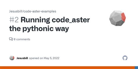 Running code_aster the pythonic way · Issue #2 · Jesusbill/code-aster ...