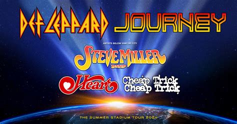 Journey and Def Leppard announce co-headlining 2024 stadium tour ...