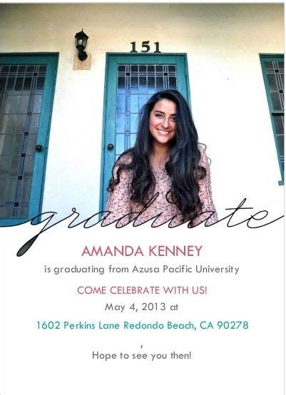 Shutterfly has great graduation templates!