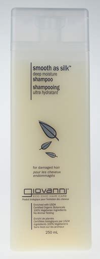 Giovanni Cosmetics Smooth as Silk Shampoo, 250ml | BuyWell.com - Canada ...