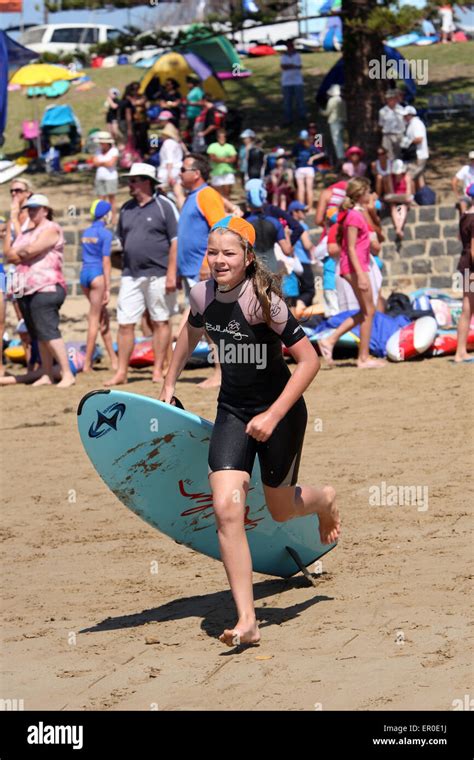 'Nippers', surf life saver training and competitions for kids. Torquay, Victoria, Australia ...