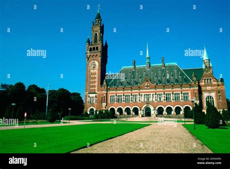 Facade of a palace, The Hague, Netherlands Stock Photo - Alamy