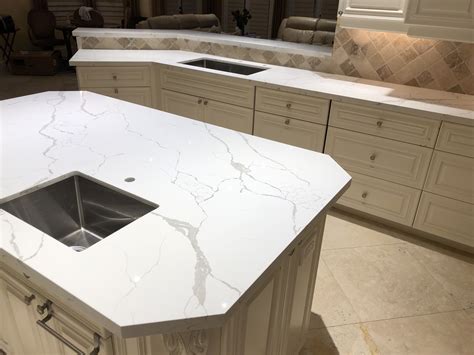 Calacatta Laza Quartz Countertops | Boca Raton FL | Countertops, Laza quartz countertops, Quartz ...