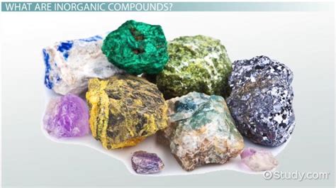 What Are Inorganic Compounds? - Definition, Characteristics & Examples ...