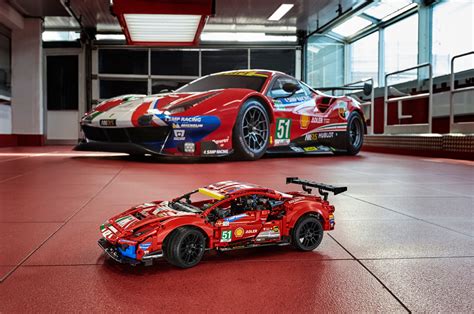 LEGO Ferrari 488 GTE AF Corse: An epic journey, brick by little brick