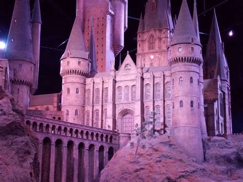 Hogwarts at The Making of Harry Potter Hogwarts, Making Of Harry Potter, Model Trains, Village ...
