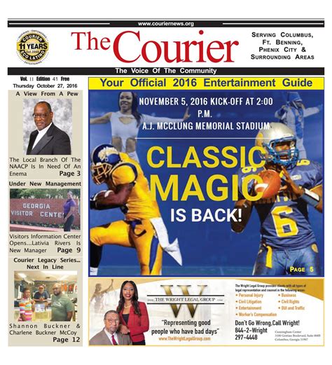 The courier october 27 2016 by Webbasedpublications - Issuu