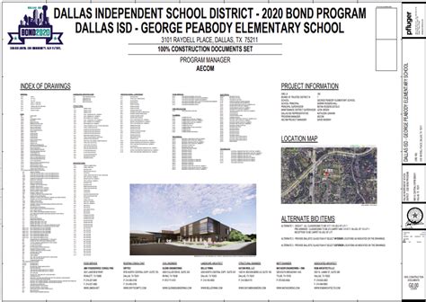 New Construction - George Peabody Elementary School - Dallas ISD ...