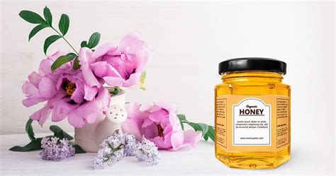 Free Honey Jar Mockup PSD Template | Mockupden Exclusive