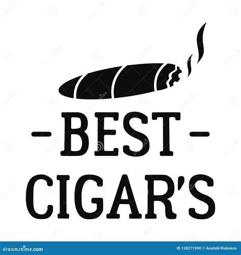 Cigar Logo Vector. Cigars Icon. Cigar Illustration Design ...