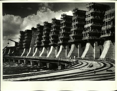 Margaret Bourke-White, Russia’s Dnieper River Dam, the world’s largest ...