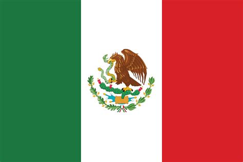 Flag Mexico Flat Icon Stock Illustration - Download Image Now - iStock