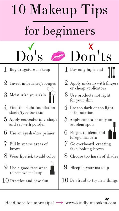 Makeup Tips For Beginners - Makeup Vidalondon