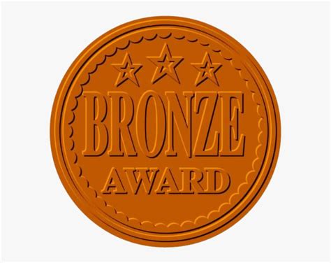 Award Transparent Bronze - Gold Award , Free Transparent Clipart ...