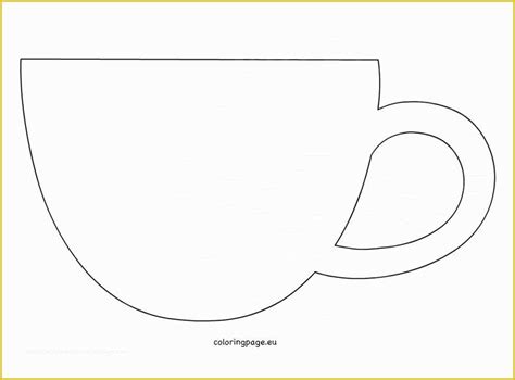 Mug Template Printable - Printable Templates