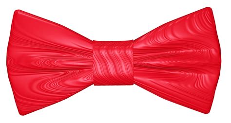 Realistic 3D Red bow tie cutout 12173979 PNG