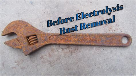 Electrolysis Rust Removal Tutorial ~ Metal casting projects