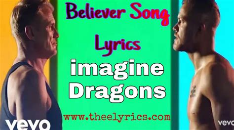 Believer Lyrics In English | Imagine Dragons -Big Easy Believer