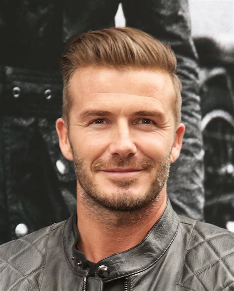 David Beckham Hairstyle Name - Wavy Haircut