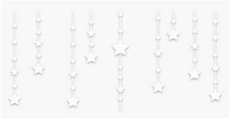 #stars #overlay - Transparent Hanging Stars Overlay, HD Png Download - kindpng