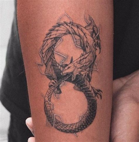 Rayquaza Ouroboros Tattoo in 2021 | Ouroboros tattoo, Tattoos, Animal tattoo