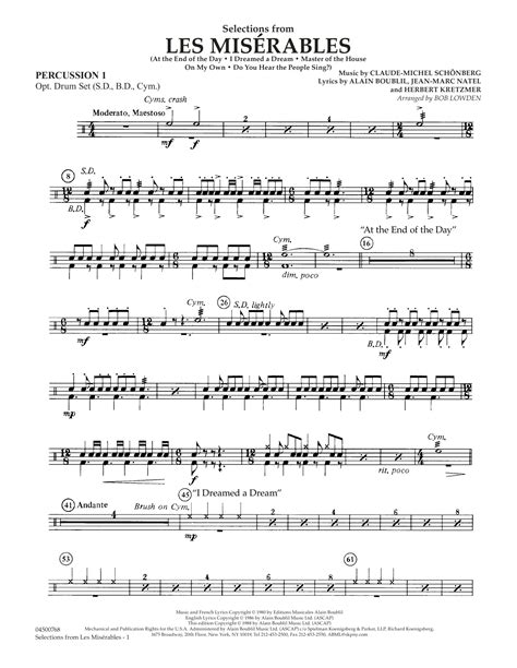 Les miserables full score pdf free download - fooarmor