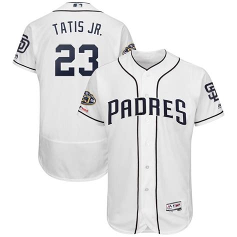 Fernando Tatis Jr Jersey 5X 4X 3X 2X XL, White, Throwback, Camo