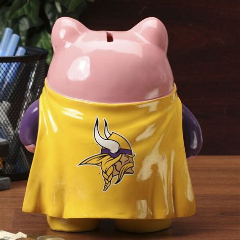 Minnesota Vikings Large Superhero Piggy Bank - NFLShop.com