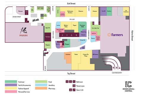 Centre Map — Invercargill Central Ltd