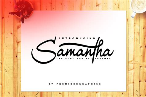 Samantha Font | Script Fonts ~ Creative Market