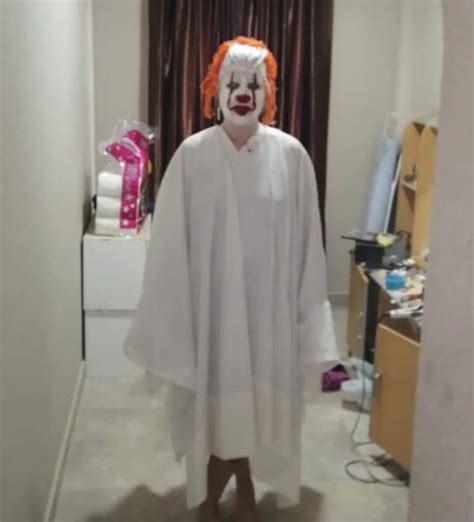 WATCH | Mom dressed as scary clown pranks son for not making her coffee