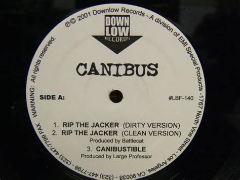 Canibus - Rip The Jacker | Releases | Discogs