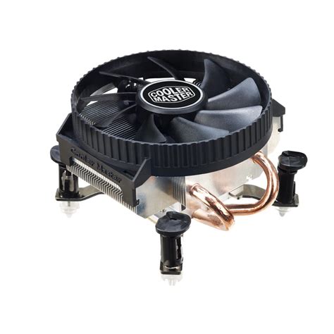 Buy Cooler Master V200 low Profile CPU cooler 58mm Height 2 copper heatpipe for mini case HTPC ...