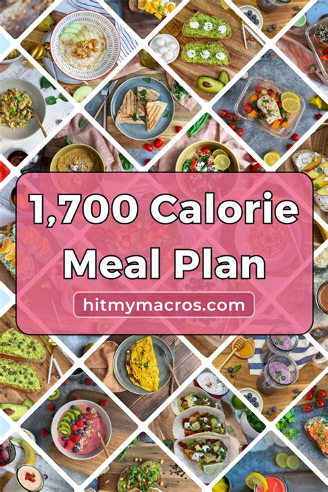 1700 calorie meal plan – Artofit