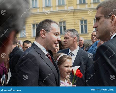 The Bulgarian Prime Minister in Public Editorial Photo - Image of ...