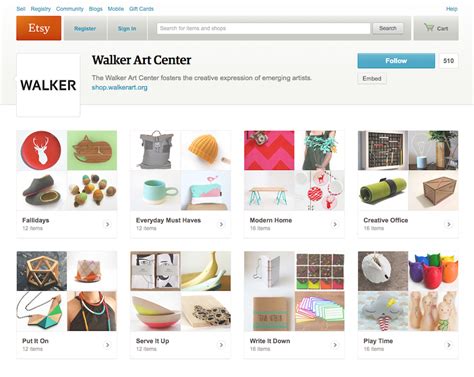 Curating the Shop: Michele Tobin on Buying, Selling, and Etsy Pages — Centerpoints — Walker Art ...