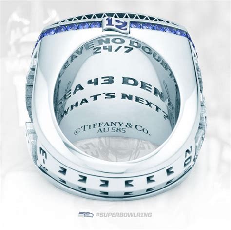 Seattle Seahawks Unveil Fantastic Super Bowl Ring