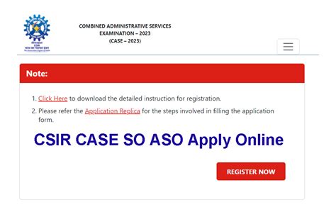 CSIR CASE SO ASO Recruitment 2023 Notification, Online Form for 444 Post - All Jobs For You