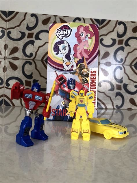 Carl's Jr. Star Pals Evergreen Transformers Toys In-Hand Images - Transformers News - TFW2005