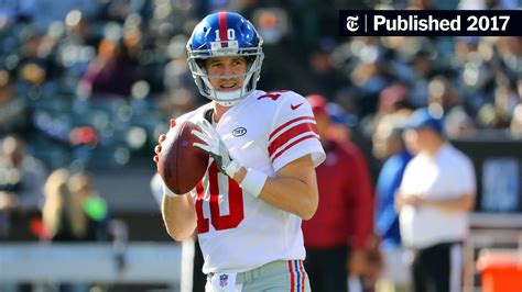 Overhaul of the Giants Starts With a Return to Eli Manning - The New York Times