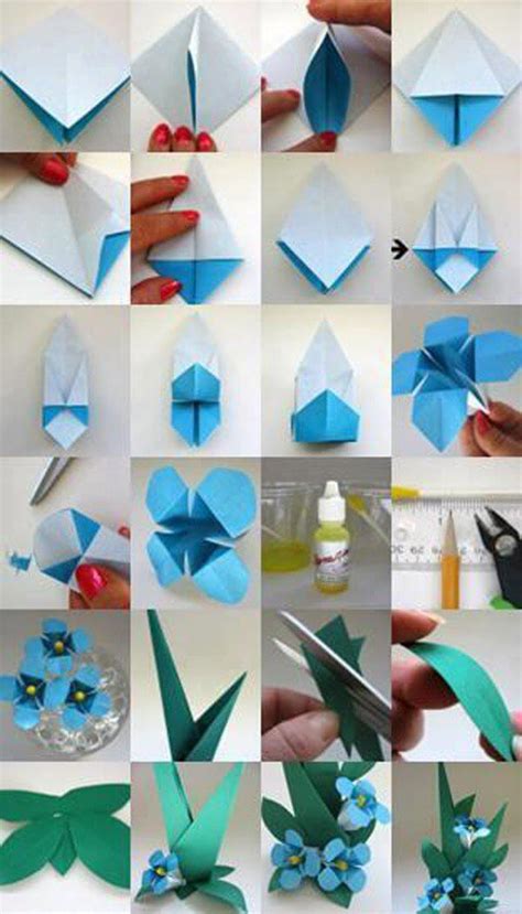 Beginner Step By Step Diy Origami Flower