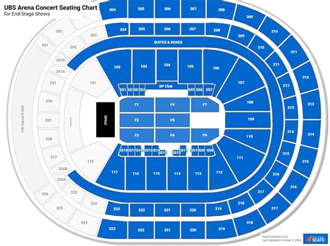 UBS Arena Concert Seating Chart - RateYourSeats.com