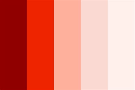 Red Light Color Palette | Color palette design, Color palette challenge, Red colour palette