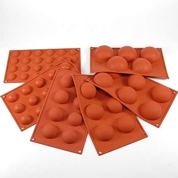 SILICONE MOLD - HALF SPHERE / HALF BALL-SM-