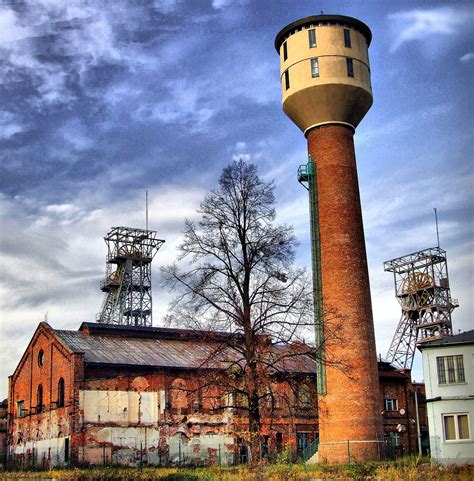 Old mine in Rybnik-Niewiadom, PL | Industrial architecture, Architectural inspiration, Poland travel