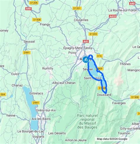 TOUR DU LAC D'ANNECY - Google My Maps