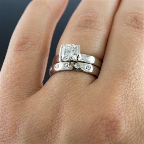 An Elegance of Cushion Cut Engagement Rings - Wedding and Bridal Inspiration