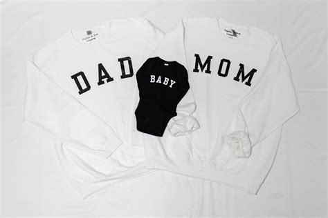 Mom Dad Baby Matching Outfits Family Matching Outfits Mom Dad Baby ...