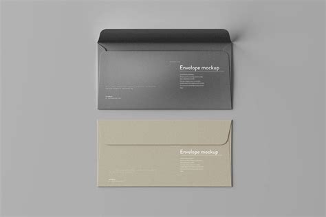 Corporate Envelope Mockup - Mockup Free