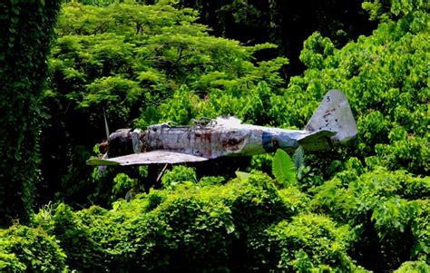 Pacific Plane Wrecks, Amazing pictures of Abandoned WWII planes